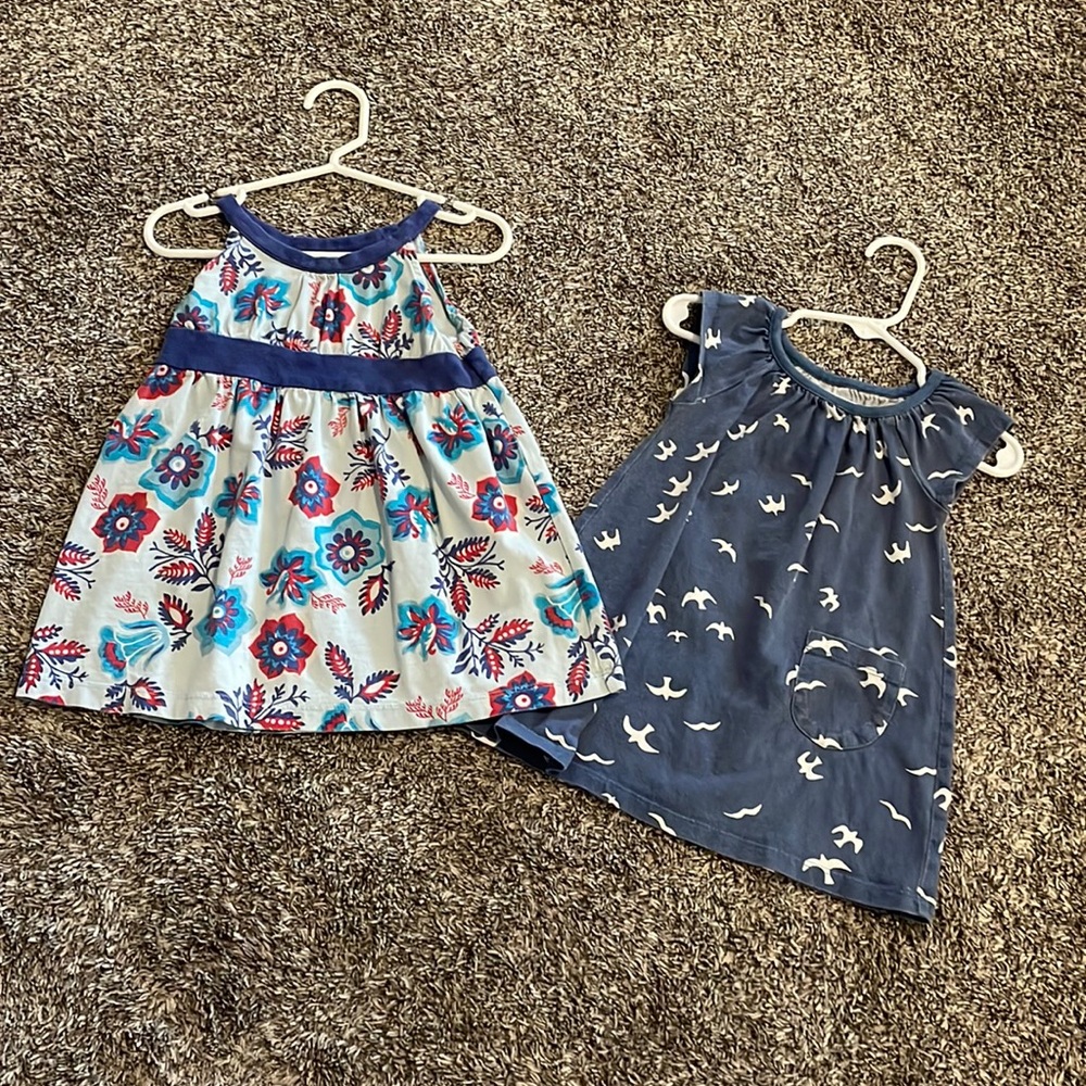 Tea Collection dresses 12-18 months